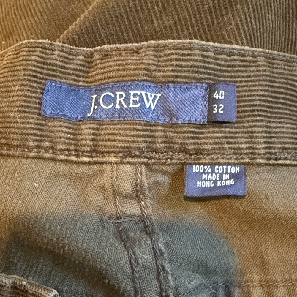 Men's J Crew chocolate brown corduroy pants - Picture 2 of 6